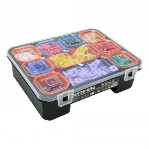 Cube Parts Organiser Case 08 Removable Compartments